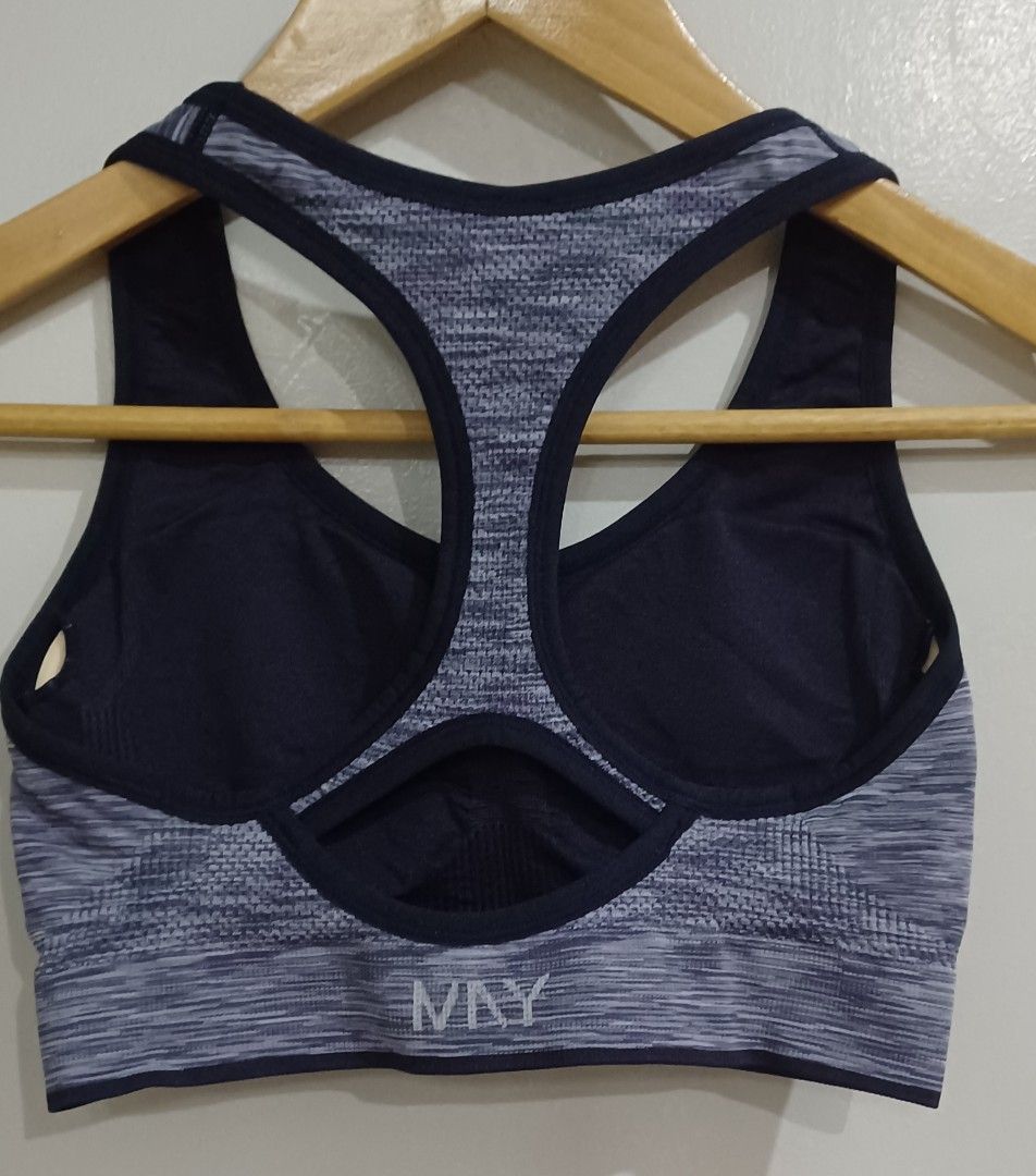 Marc New York Performance Bright Grey Sports Bra