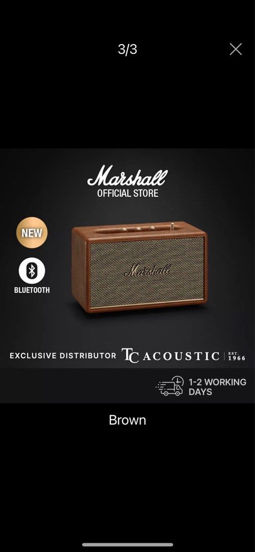 Marshall deals bluetooth action