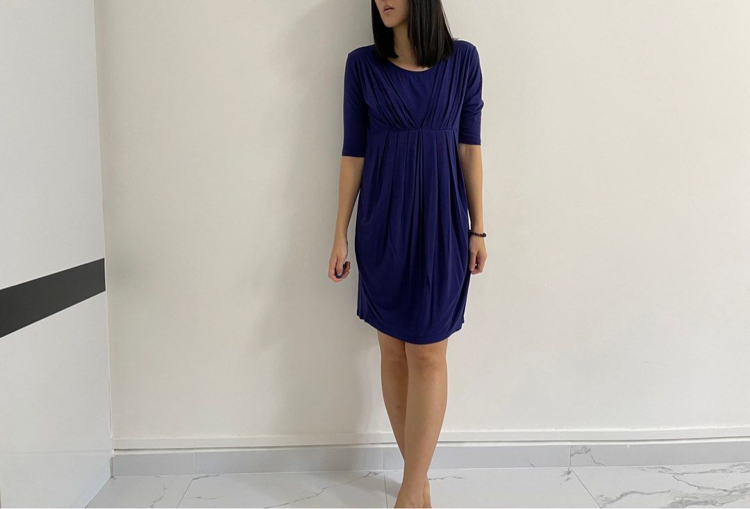 Express navy dress discount