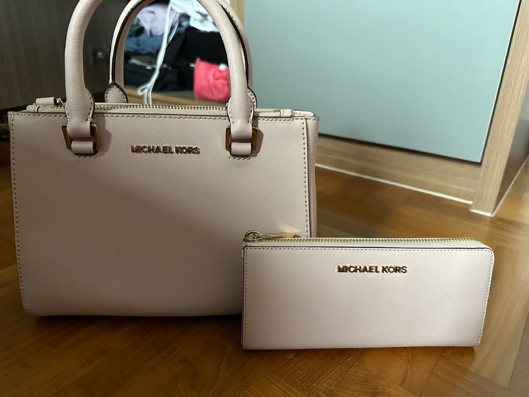 Michael kors tote with wallet sales