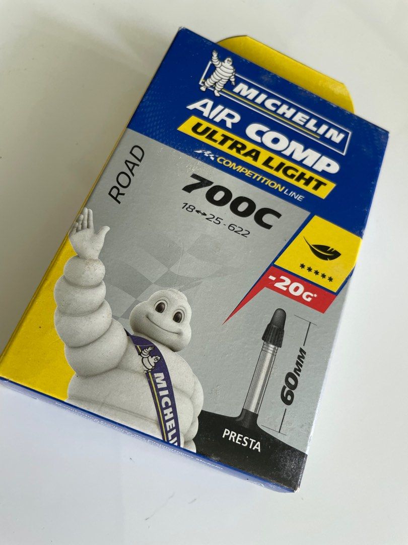Michelin air comp ultralight road hotsell inner tube