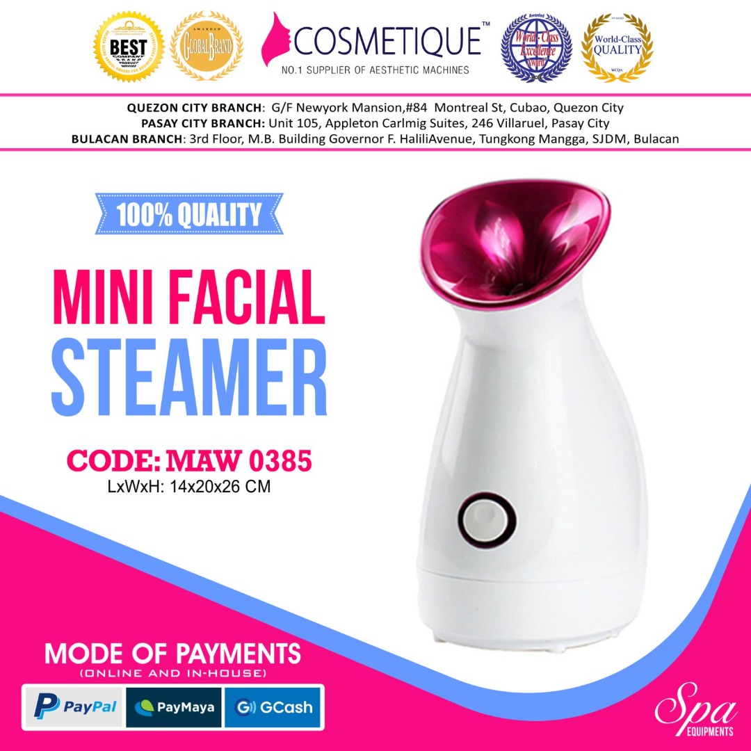 Mini Facial Steamer Machine, Beauty & Personal Care, Face, Face Care on Carousell