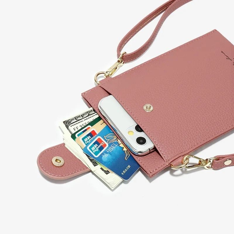 Cell phone case new arrivals purse long strap