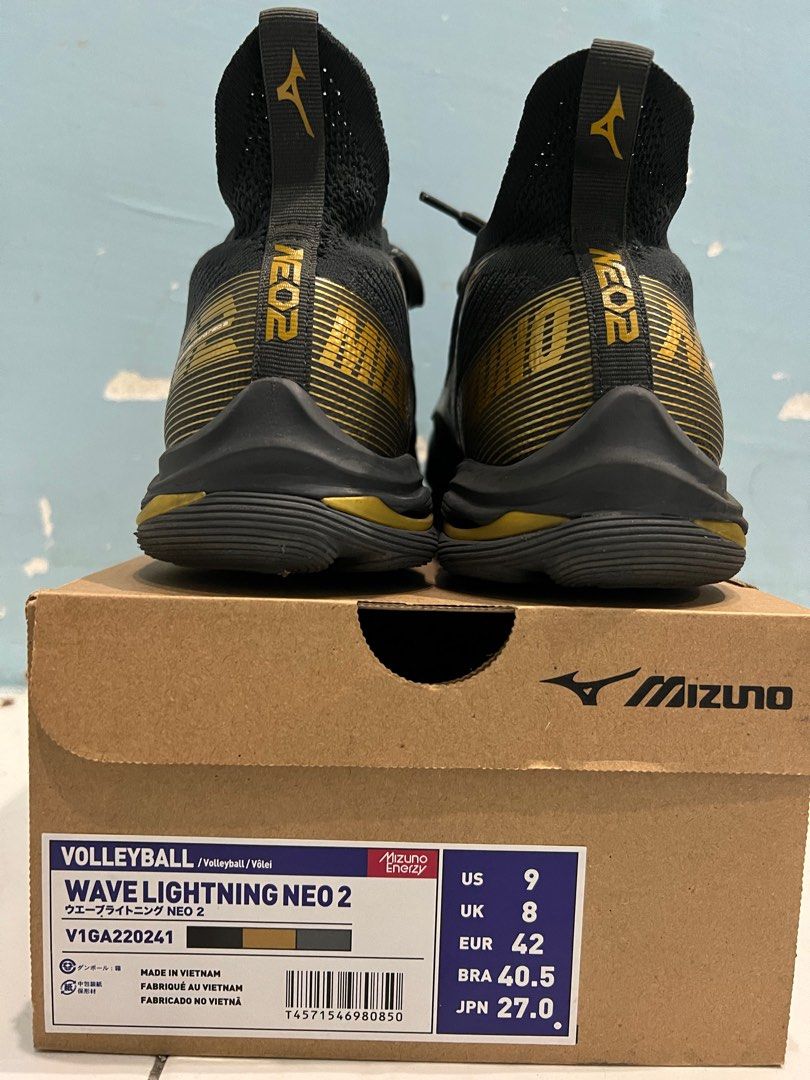 Mizuno Wave Lightning Neo Unisex Volleyball Shoes Indoor Athletic Shoe