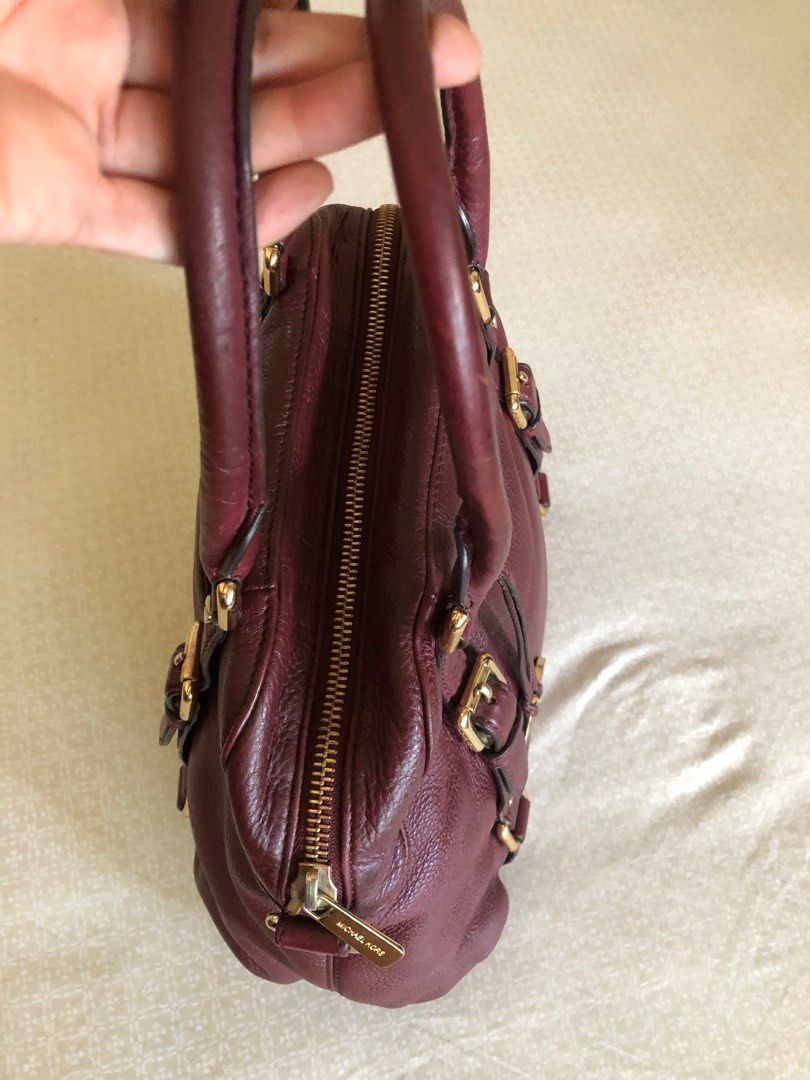 Mk maroon bag cheap