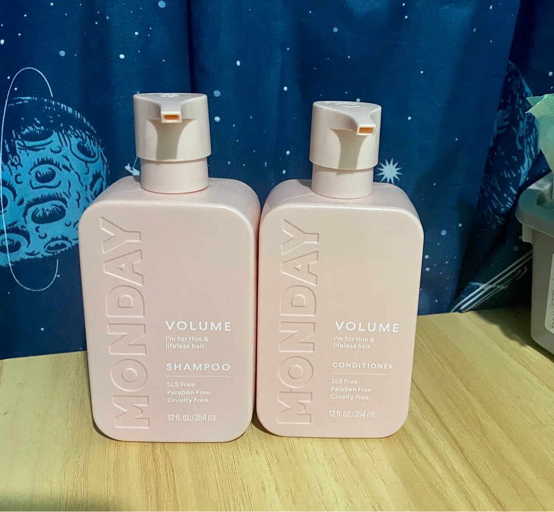 Monday Shampoo and Conditioner set (354ml), Beauty & Personal Care