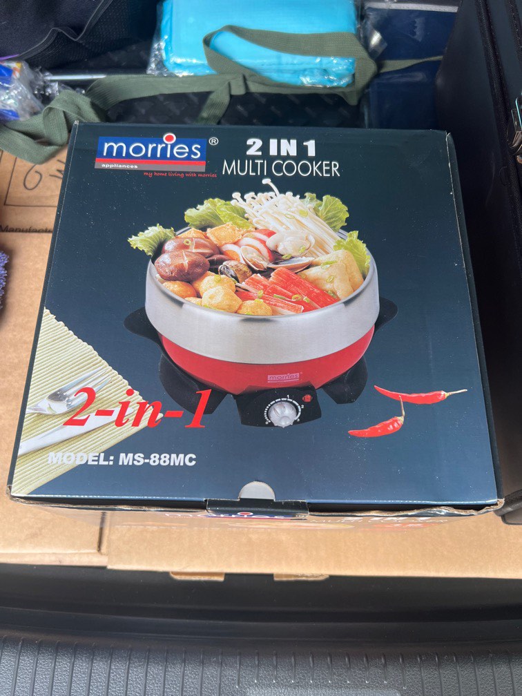 Morries 2 in 1 multi cooker outlet