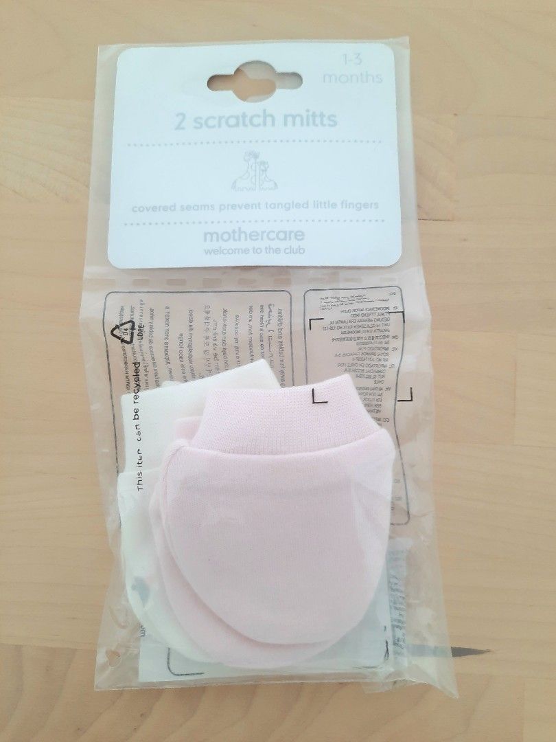 Mothercare hot sale scratch mitts