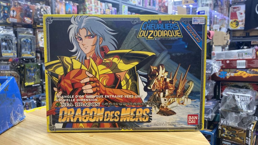 Figurine Bandai Saint Seiya – Sea Dragon (Marine) – Les Chevaliers Du Zodiaque – Vintage 1987