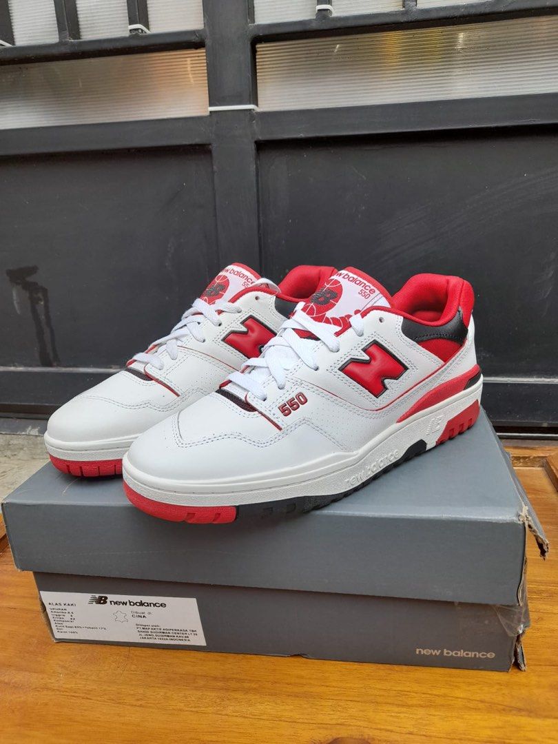 NEW BALANCE 550 RED