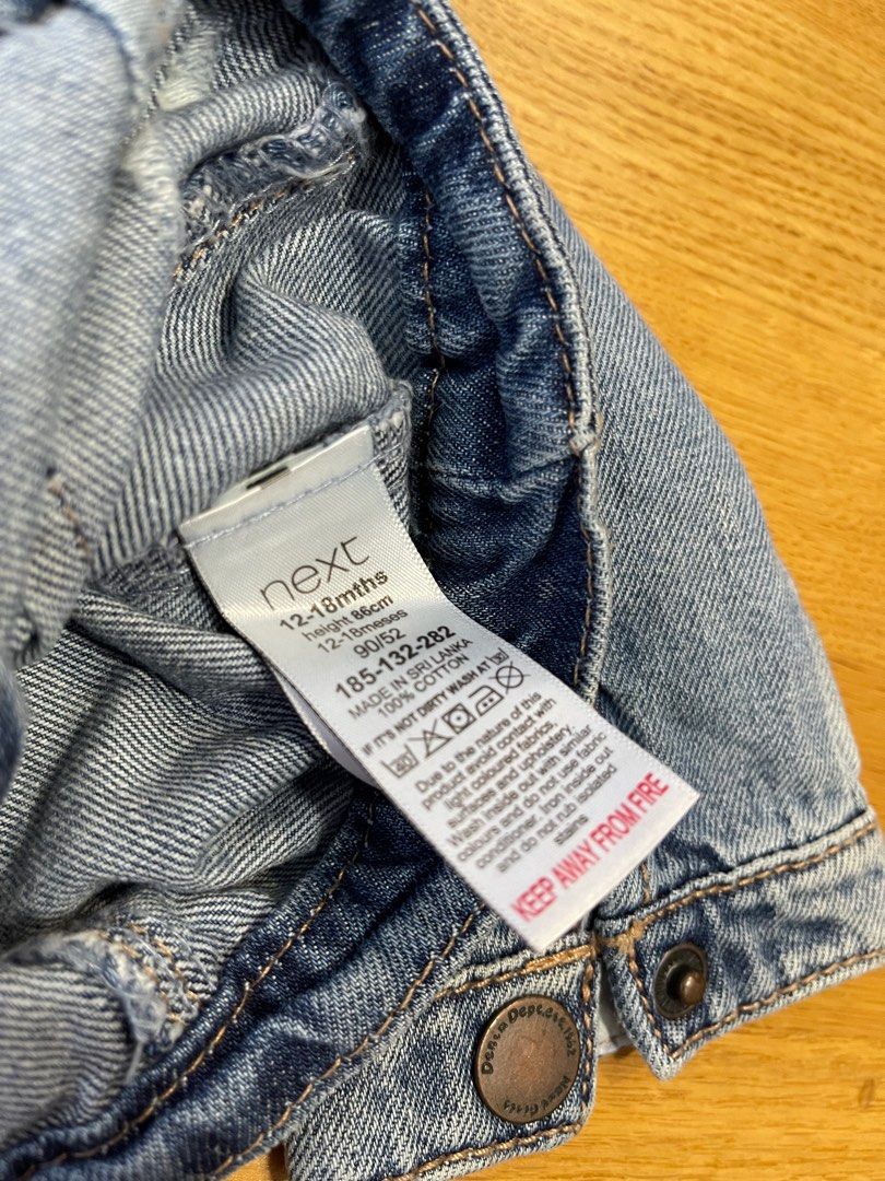 1 Year Old Next Kids Denim Jacket