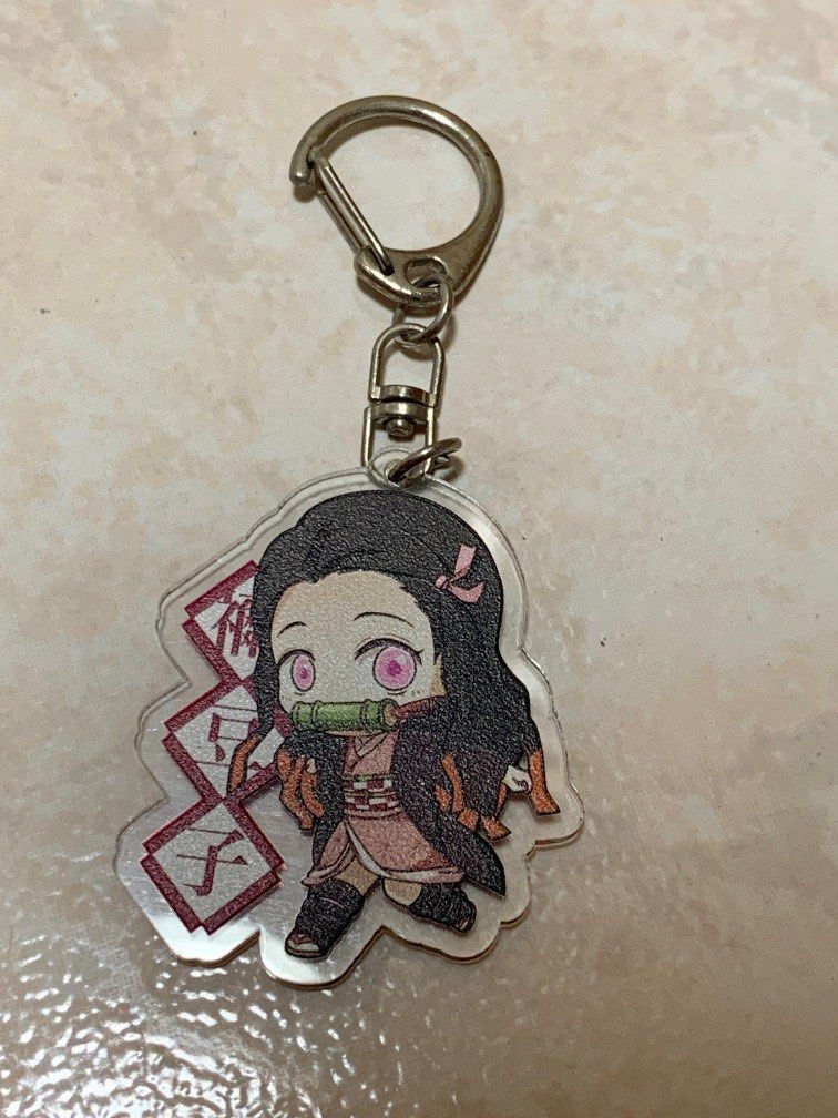Nezuko keychain Hobbies Toys Memorabilia Collectibles Fan