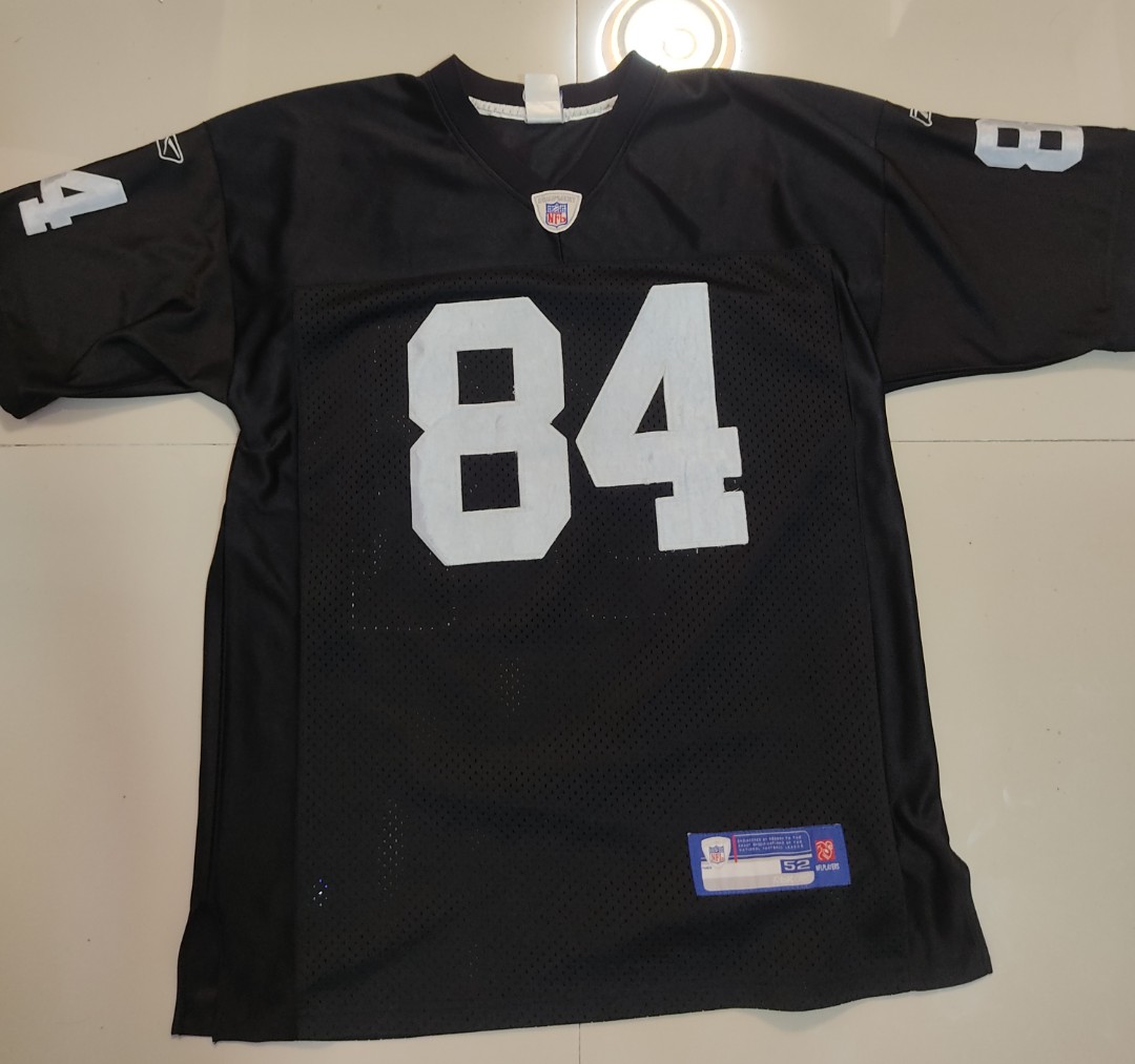 00's Randy Moss Oakland Raiders Authentic Reebok NFL Jersey Size 48 – Rare  VNTG