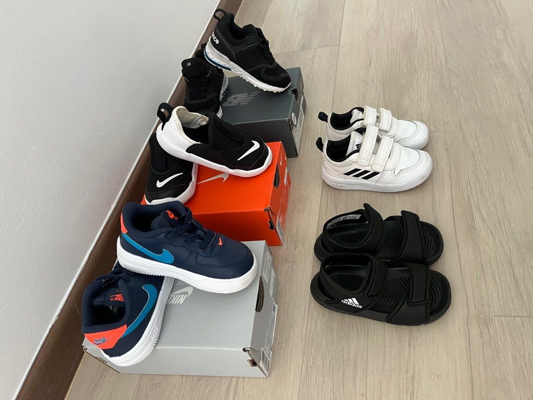 Nike adidas clearance new balance