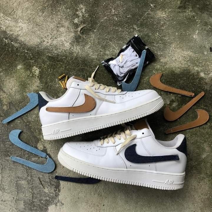 Air force detachable swoosh outlet