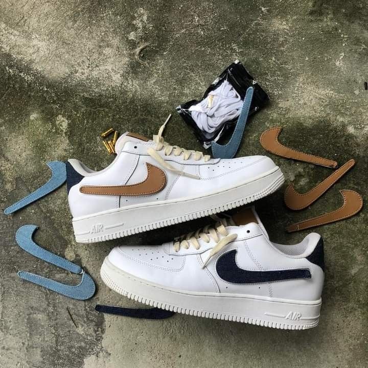 Nike Men's Air Force 1 '07 LV8 3 Removable Swoosh