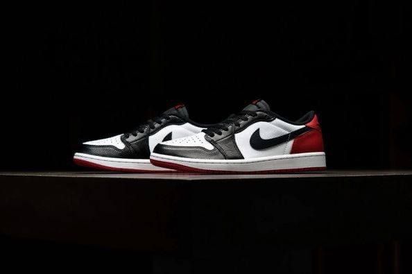 Nike Air Jordan 1 Retro Low Black Toe Men s Fashion Footwear