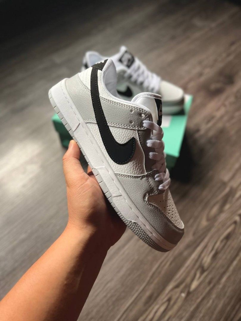 Nike sb dunk grey black saiz 41 45 Men s Fashion Footwear