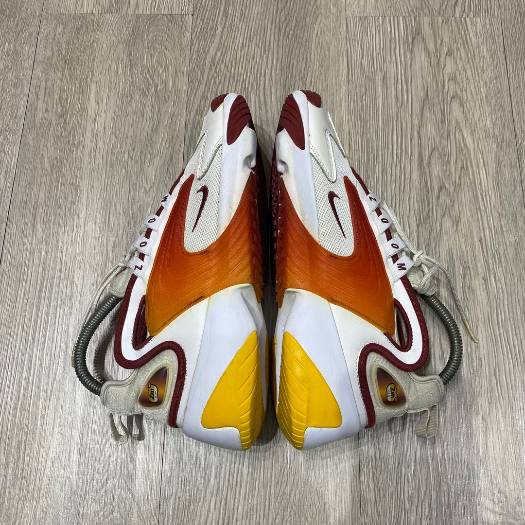 Nike zoom 2k top white team red