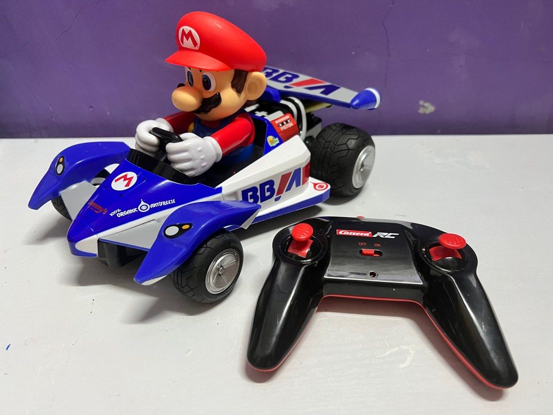 Nintendo Carrera Rc Mario Kart Circuit Special Mario 118 Scale Radio Controlled Kart Rc 0452