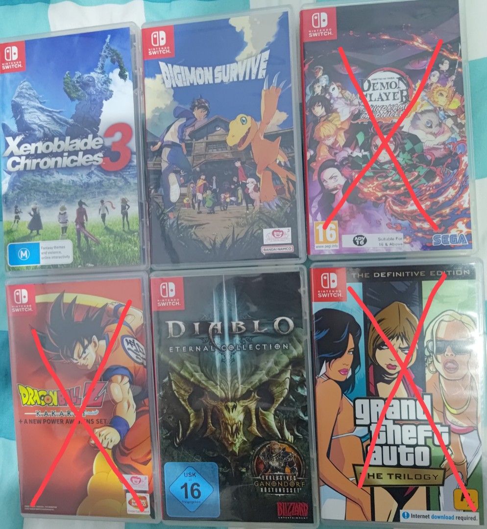 Pre used sales nintendo switch games
