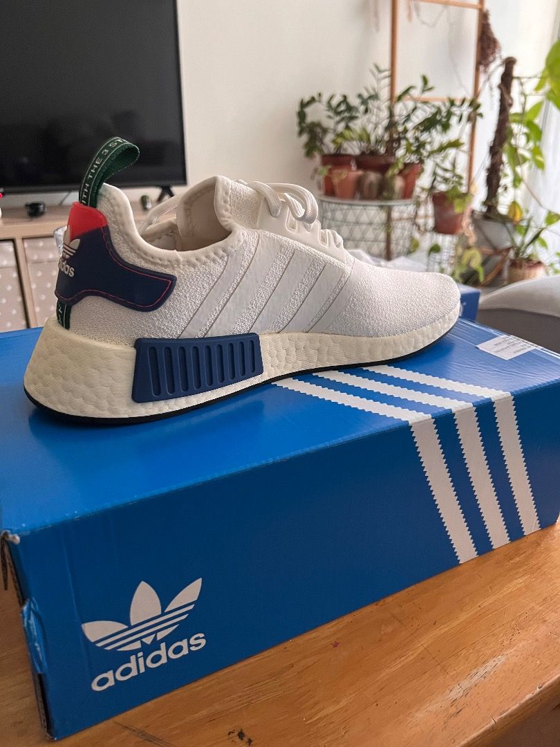 Adidas nmd 35 off white hot sale