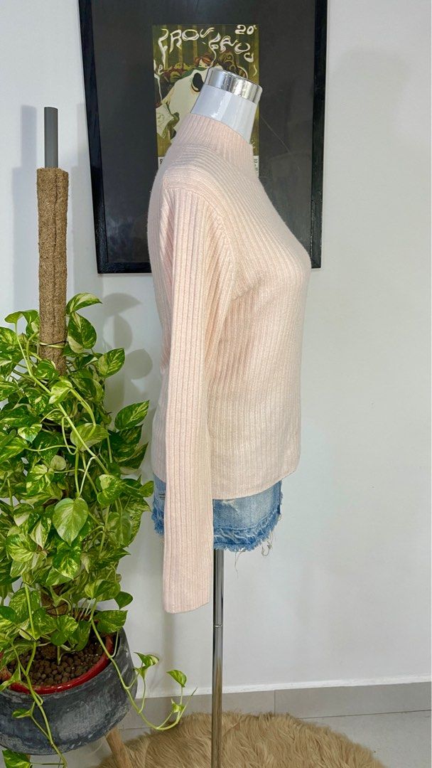 Light best sale peach sweater