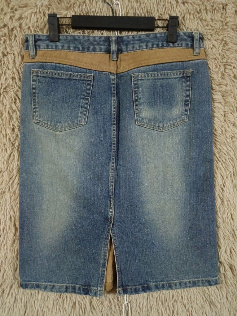 Nobody Denim Midi Skirt Women s Fashion Bottoms Skirts on Carousell
