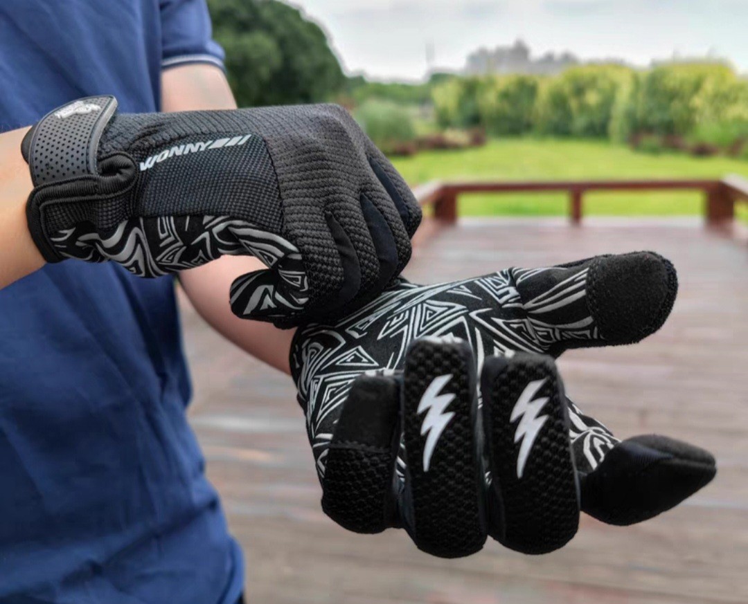 2pcs Cycling Gloves Breathable Non Slip Riding Bicycle Gloves Touch Screen  Sun Protection Bike Motorcycle Gloves For Men Women