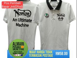 NORTON MOTORCYCLE POLO TSHIRT