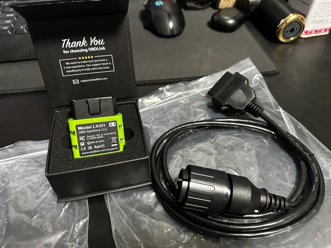OBDLink LX Bluetooth (w BMW 10pin adaptor cable), Motorcycles