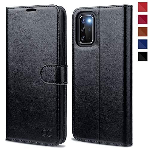  Case for Samsung Note 10 Plus Phone, Leather Wallet Flip Cover  with Card Holder, Magnetic Closure, Kickstand. Hard PU Shell & Soft TPU  Inner Folio Cases, Full Protection for Note 10