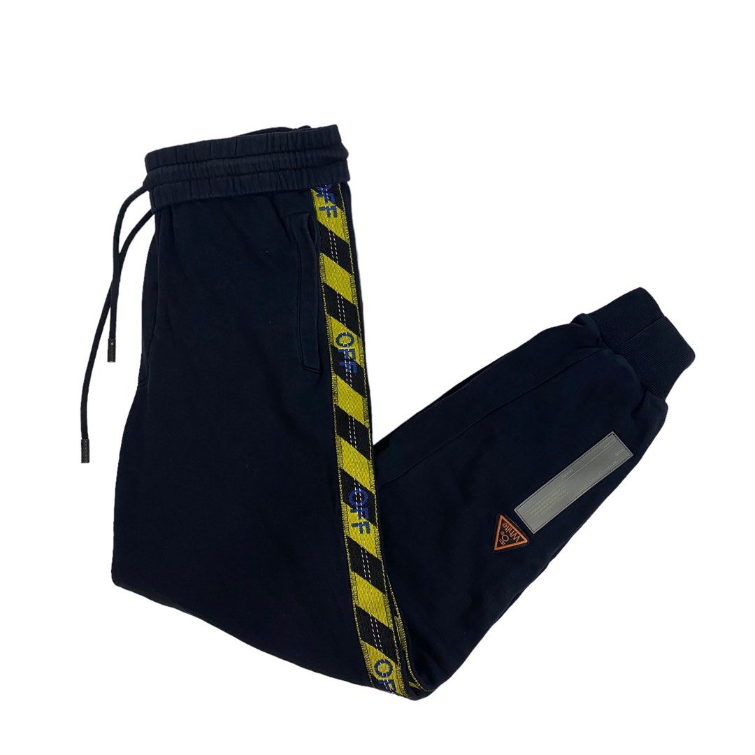 OFF White Tape Jogger Pants