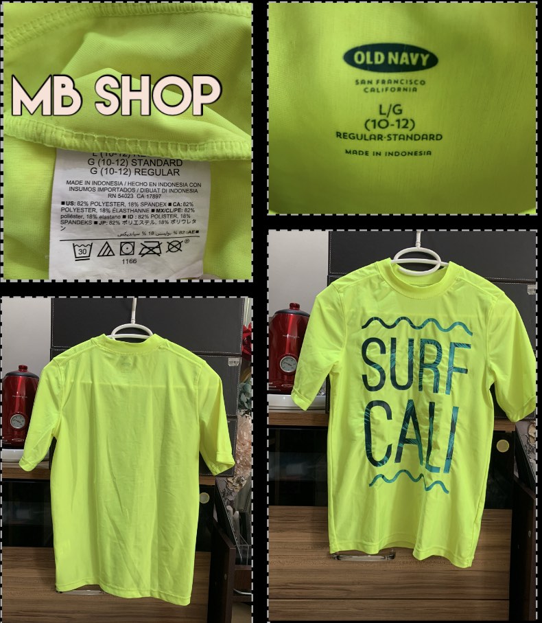 OLD NAVY Rash Guard for Kids (1012 years old), Babies & Kids, Babies