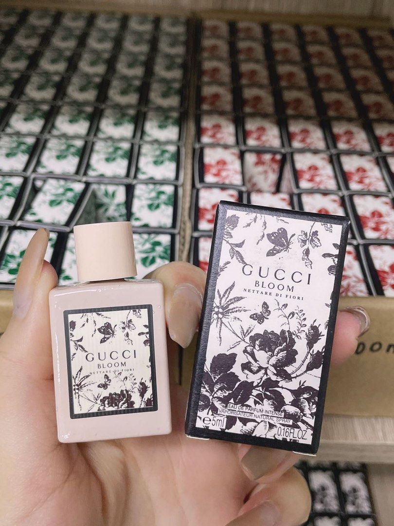 ORIGINAL] (MINI) GUCCI BLOOM NETTARE DI FIORI EDP INTENSE 5ML, Beauty \u0026  Personal Care, Fragrance \u0026 Deodorants on Carousell