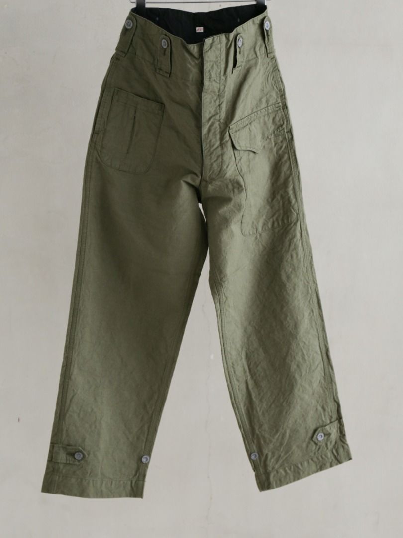 OUTIL ウティ Pantalon Hazebrouck ミリタリーパンツ Olive Drab 日本 