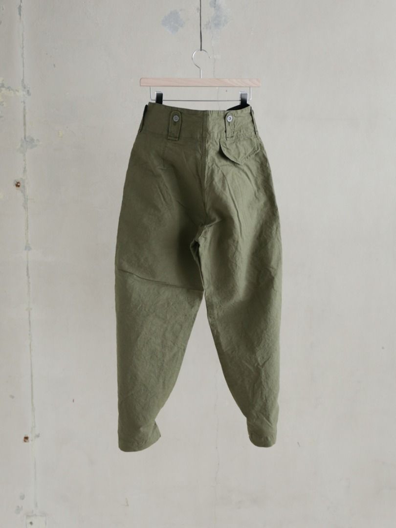 OUTIL ウティ Pantalon Hazebrouck ミリタリーパンツ Olive Drab 日本製 Made in Japan