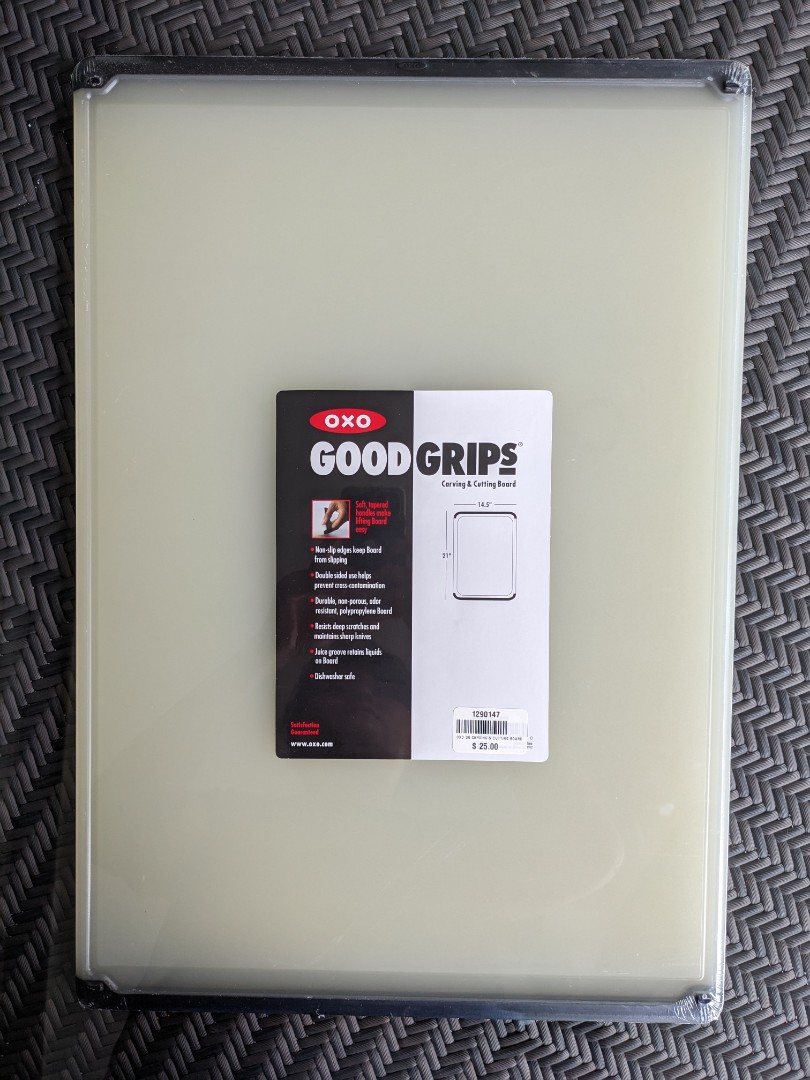 OXO Good Grips Non Slip Double Sided Carving and Cutting Board, 1