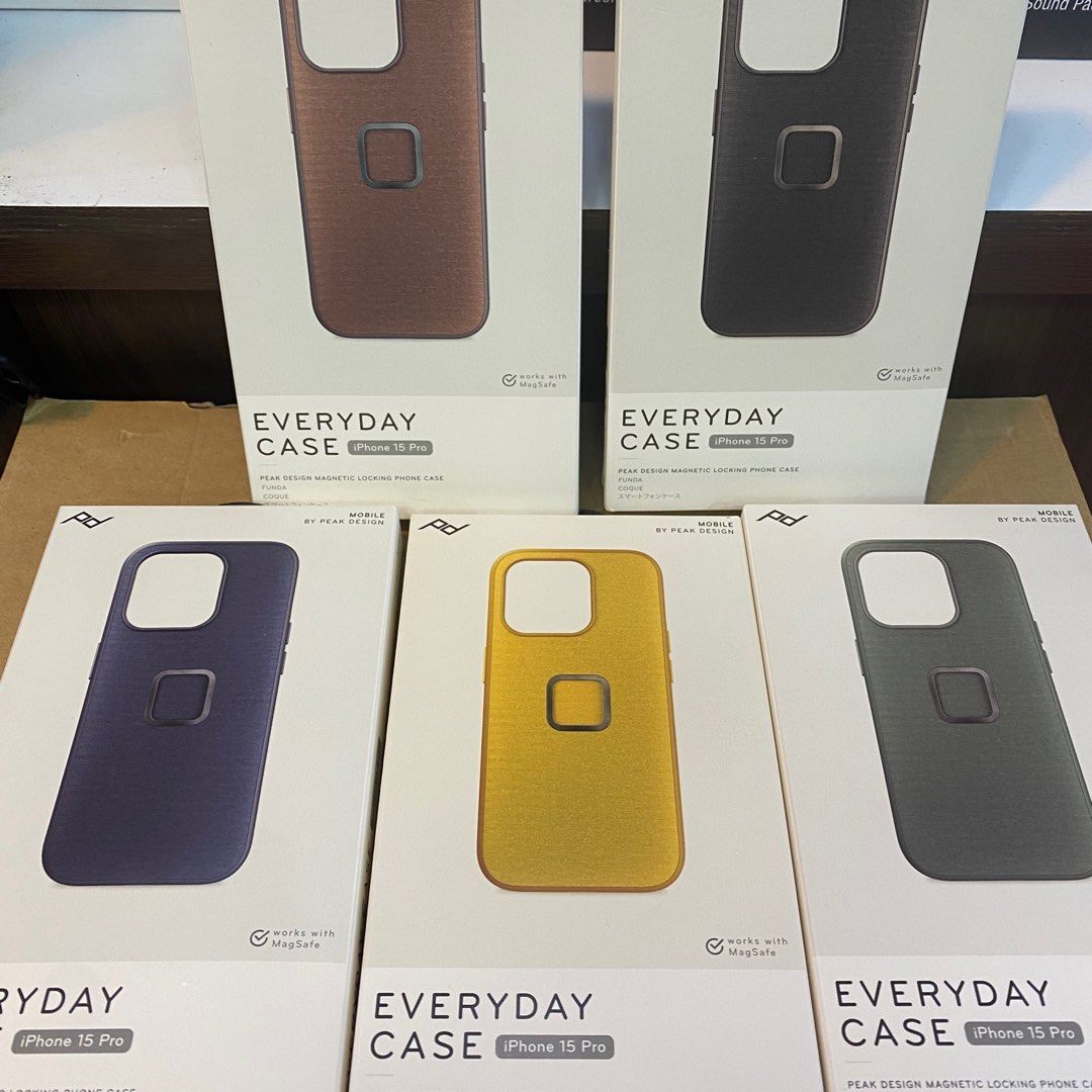 V2版本) Peak Design Everyday Case (iPhone15、15Pro、15Pro Max