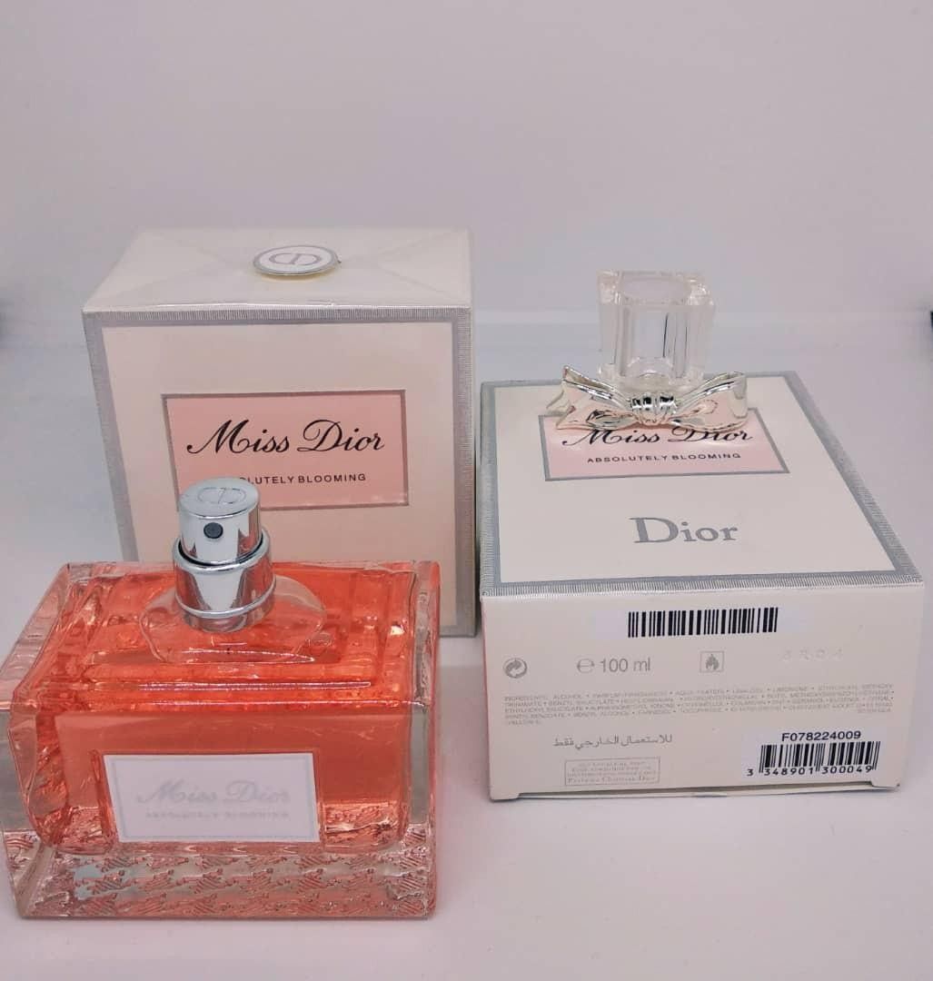Perfume Tester Miss dior absolutely blooming Perfume Tester Quality New box,  Beauty & Personal Care, Fragrance & Deodorants on Carousell