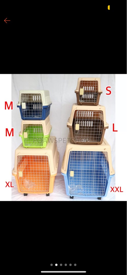 PET CRATE XL, Pet Supplies, Homes & Other Pet Accessories on Carousell