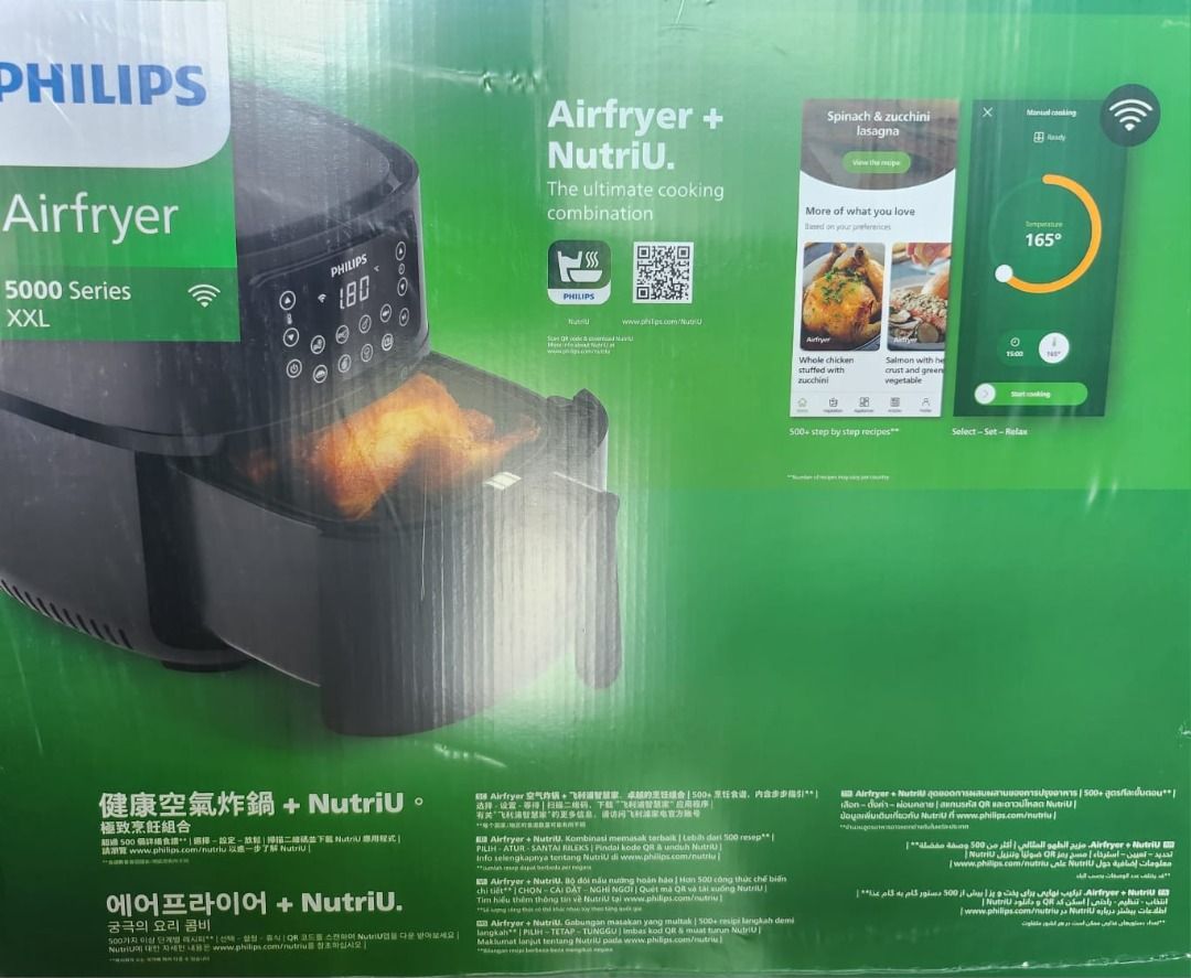 Philips AirFryer - 5000 Series XXL Connected - HD9285/91, Furniture & Home  Living, Kitchenware & Tableware, Cookware & Accessories on Carousell