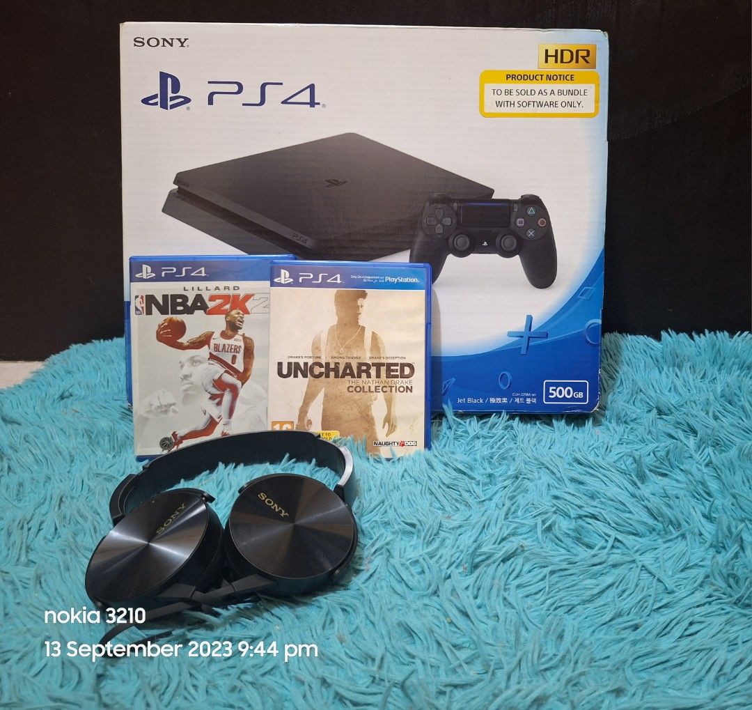 Sony PlayStation 4 Slim 1TB Only On PlayStation - 3 Games Bundle