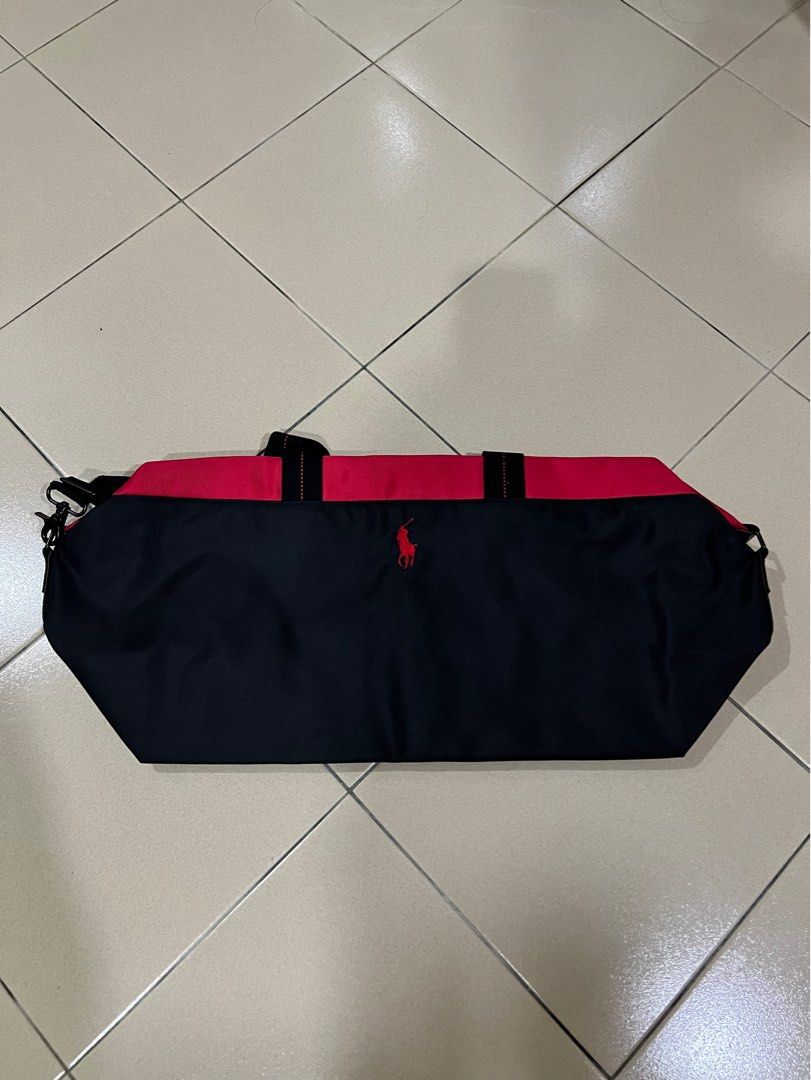Polo duffle bag red and black deals