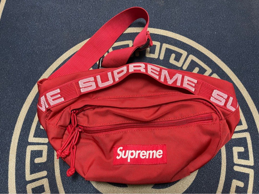 Supreme Waist Bag SS18 Fanny Pack Brand - Red