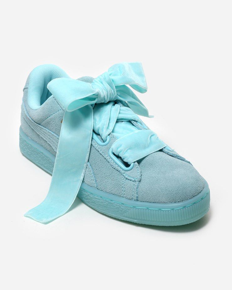 Puma sneakers bow tie top