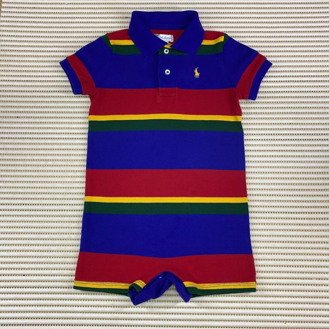 Ralph lauren baby best sale shortall