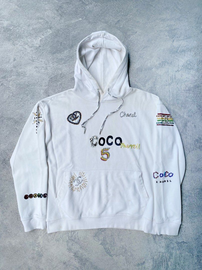 Chanel x pharrell hoodie hotsell