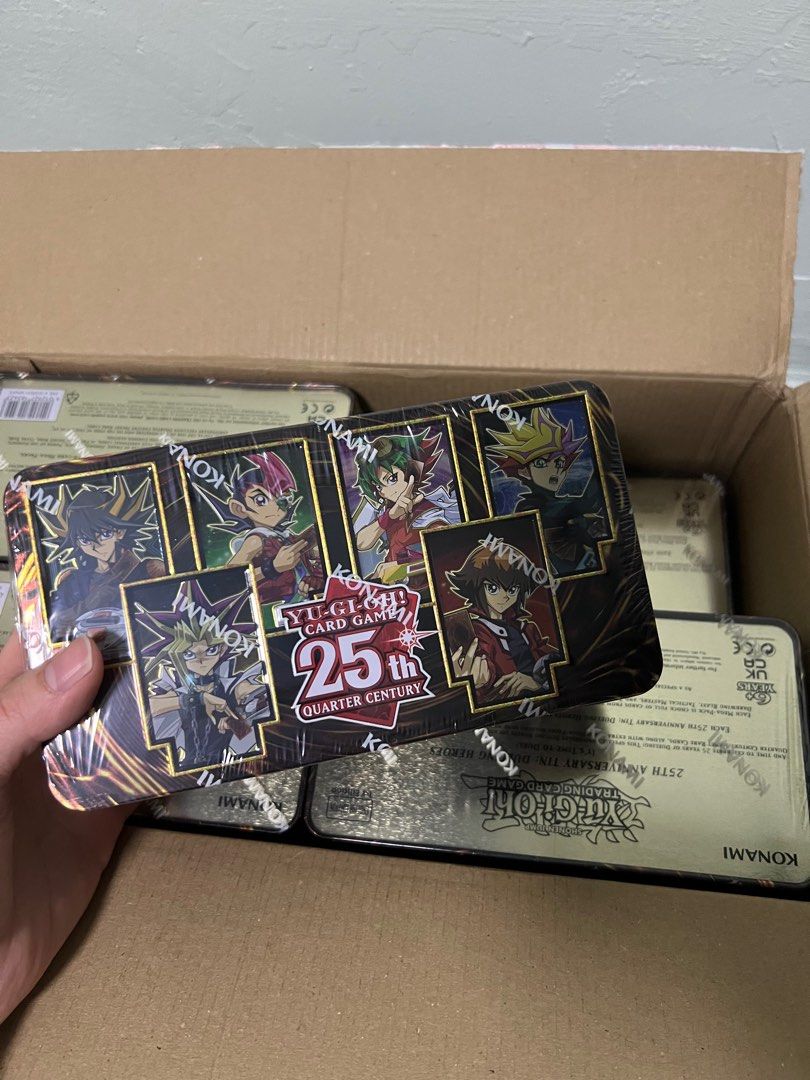 Ready Stock] Yugioh 25th Anniversary Tin: Dueling Heroes, Hobbies & Toys,  Toys & Games on Carousell