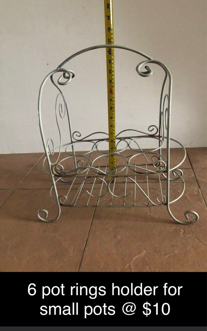 Rectangular planter hanger (Category: Pots & Planters) located in Singapore. Submitted by perfectbuy (Listing ID 1254470178, Image 2). Description: Some new, some likely used. Need to clear all. Last photo window shelf, bought $20+ (BNIB) but wrong measurement my window can’t fit in. Selling @ 50% discount. ** low bailers will not be entertained! ** buyer to arrange self pickup within 7days after confirmed offer from Pasir Ris St 21.